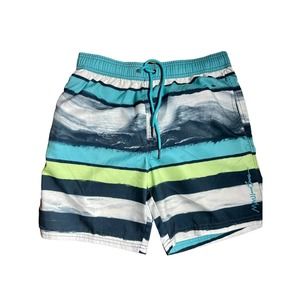 Maui and Sons Colorful Striped Beach Shorts Size S Ultralight* and Packable M564